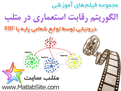 فیلم آموزشی درونیابی توابع شعاعی پایه یا RBF با الگوریتم رقابت استعماری (به زبان فارسی)