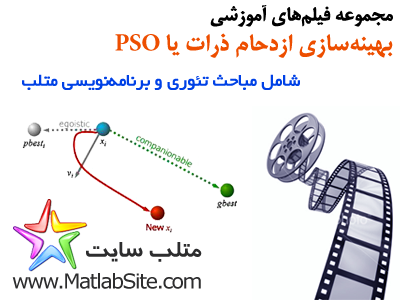 بسته کامل فیلم‌های آموزشی تئوری و عملی الگوریتم PSO (به زبان فارسی)